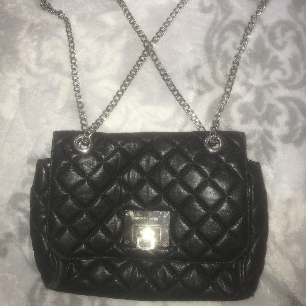 Michael Kors black handbag
